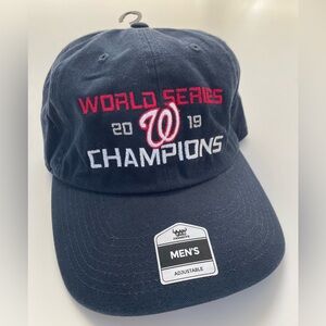 Washington Nationals World Series Champions 2019 Baseball Cap Hat NWT